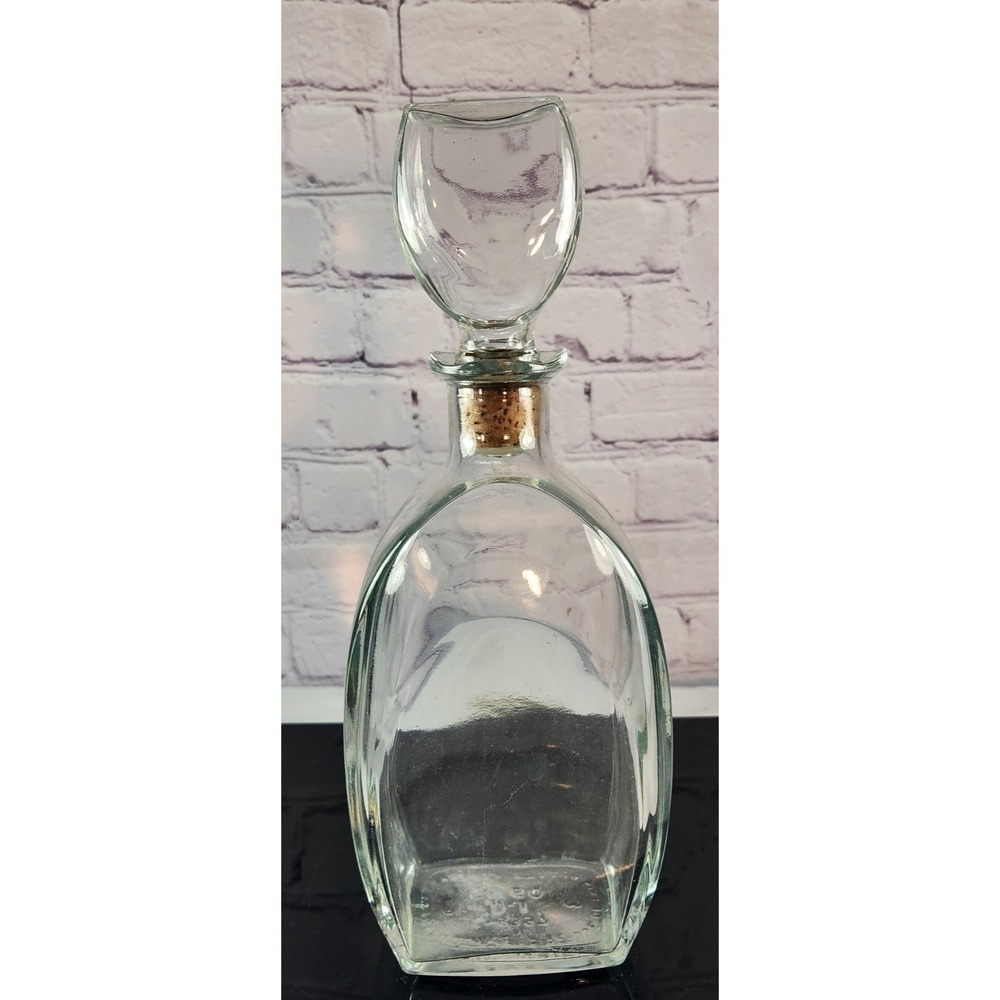 Prohibition‎ Era Clear Vintage Liquor Decanter History